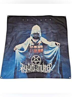 Thy Art Is Murder Holy War Banner Wall Flag Hanging Decor 40x40